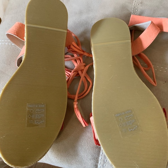 Asos Jace Fringe Espadrille Sandals size 8 - Picture 4 of 6